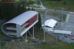 Die Kommentatoren Kabinen,